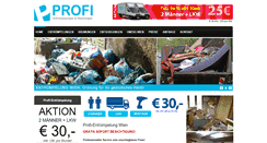 Desktop Screenshot of profi-entruempelung.at